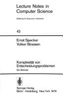Tapa de Komplexität von Entscheidungsproblemen
