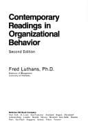 Tapa de Contemporary readings in organizational behavior