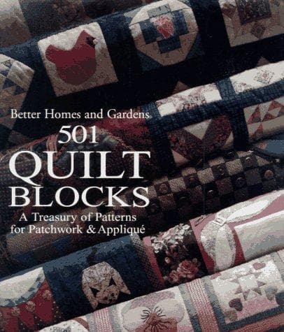 Tapa de 501 quilt blocks