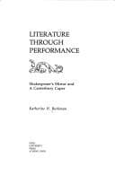 Tapa de Literature through performance