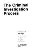 Tapa de The criminal investigation process