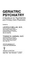 Tapa de Geriatric psychiatry