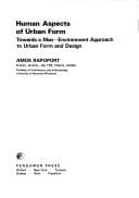 Tapa de Human aspects of urban form