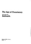 Tapa de The age of uncertainty