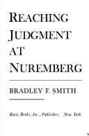 Tapa de Reaching judgment at Nuremberg