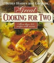 Tapa de Better homes and gardens great cooking for two
