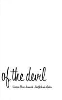 Tapa de Memoirs of the Devil