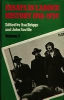 Tapa de Essays in labour history, 1918-1939
