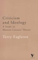 Tapa de Criticism and ideology