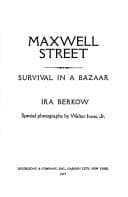 Tapa de Maxwell Street