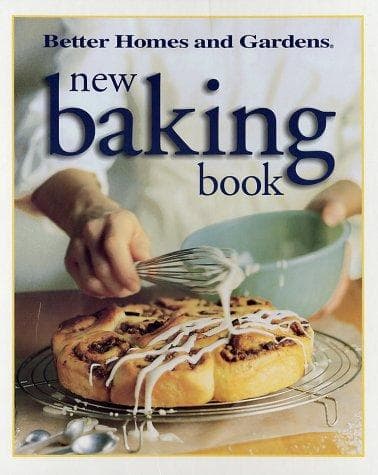 Tapa de New baking book