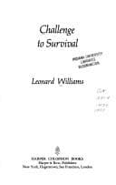 Tapa de Challenge to survival