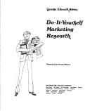 Tapa de Do-it-yourself marketing research