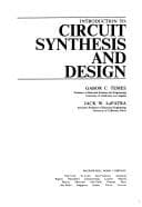 Tapa de Introduction to circuit synthesis and design