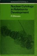 Tapa de Nuclear cytology in relation to development
