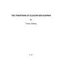 Tapa de The traditions of Eleazar ben Azariah