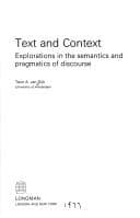 Tapa de Text and context