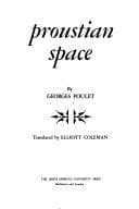 Tapa de Proustian space