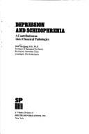 Tapa de Depression and schizophrenia