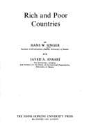 Tapa de Rich and poor countries