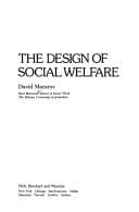 Tapa de The design of social welfare