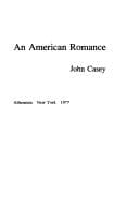 Tapa de An American romance