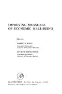 Tapa de Improving measures of economic well-being