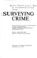 Tapa de Surveying crime