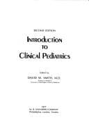 Tapa de Introduction to clinical pediatrics