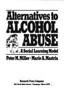 Tapa de Alternatives to alcohol abuse