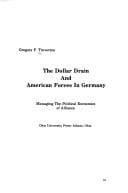 Tapa de The dollar drain and American forces in Germany