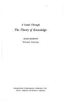 Tapa de A guide through the theory of knowledge