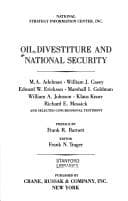 Tapa de Oil, divestiture, and national security