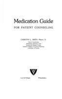 Tapa de Medication guide for patient counseling