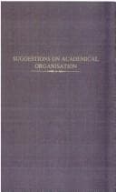 Tapa de Suggestions on academical organisation with especial reference to Oxford