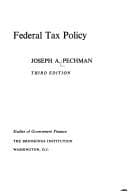 Tapa de Federal tax policy