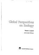 Tapa de Global perspectives on ecology