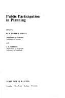 Tapa de Public participation in planning