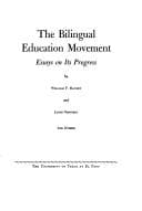 Tapa de The bilingual education movement