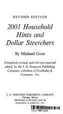 Tapa de 2001 household hints and dollar stretchers