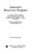 Tapa de America's recovery program