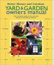 Tapa de Yard & garden owners manual
