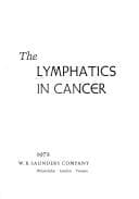 Tapa de The Lymphatics in cancer