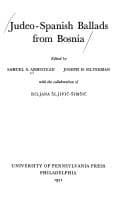Tapa de Judeo-Spanish ballads from Bosnia