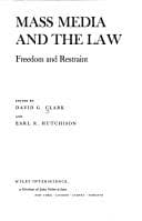 Tapa de Mass media and the law