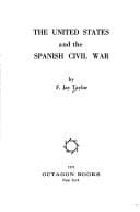 Tapa de The United States and the Spanish Civil War