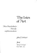 Tapa de The lies of art