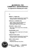 Tapa de Handbook for community professionals