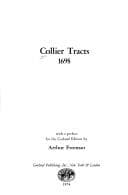 Tapa de Collier tracts, 1698