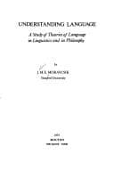 Tapa de Understanding language